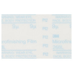 3M Microfinishing PSA Film Disc 268L 9 Mic Type D Light Blue 10″ x NH Die 1000C - Industrial Tool & Supply