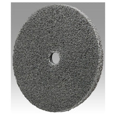 Scotch-Brite EXL Unitized Wheel XL-UW 3S Fine 3″ × 1/4″ × 3/8″ - Industrial Tool & Supply