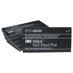 ‎3M Stikit Soft Hand Pad 05530 2-3/4″ × 5-1/2″ × 3/8″ - Industrial Tool & Supply