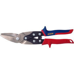 1 5/16″ Blade Length-10″ Overall Length - Left Cutting - Aviation Snips - Industrial Tool & Supply
