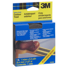 3M Safety-Walk Slip Resistant Tape 610B-R1X180 1″ × 15 ft Black - Industrial Tool & Supply