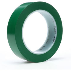 3M Vinyl Tape 471 Green 1/2″ × 36 yd 5.2 mil - Industrial Tool & Supply