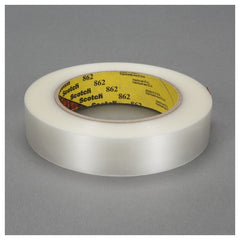 48 mm × 55 m Scotch Reinforced Strapping Tp Clear Alt Mfg # 73085 - Industrial Tool & Supply