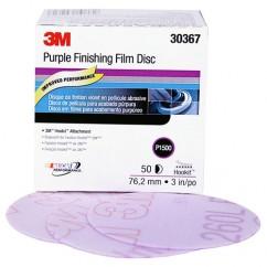 3 - P1500 Grit - 30367 Film Disc - Industrial Tool & Supply