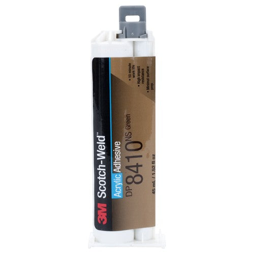 3M Scotch-Weld Acrylic Adhesive DP8410NS Green 45 mL Duo-Pak - Industrial Tool & Supply