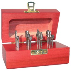 67461 BURR SET W S/C - Industrial Tool & Supply