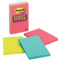 ‎Post-it Super Sticky Notes 660-3SSUC 4 in × 6 in (101 mm × 152 mm) 90 sheets/pad. - Industrial Tool & Supply