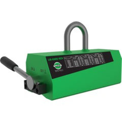 ‎LM600 Lifting Magnet - 1320 lbs. workload limit flat material - 661 lbs. round material - Industrial Tool & Supply