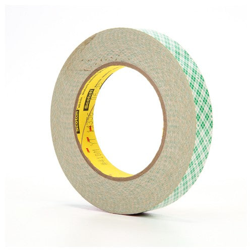 3M Double Coated Paper Tape 410M Natural 3/4″ × 36 yd 5 mil - Industrial Tool & Supply