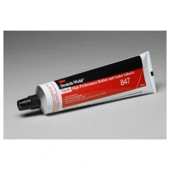 3M Nitrile High Performance Rubber and Gasket Adhesive 847 Brown 5 Oz Tube 36/case - Industrial Tool & Supply