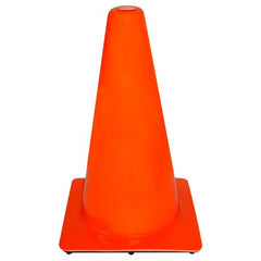 3M 18″ PVC Non Reflective Traffic Safety Cone 90128H1-C Orange - Industrial Tool & Supply