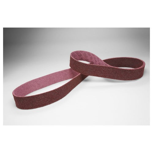 Scotch-Brite Surface Conditioning Low Stretch Belt SC-BL A/O Medium 1″ × 42″ - Industrial Tool & Supply