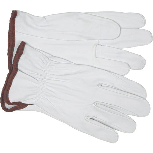 Drivers Glove - Premium Grain Goatskin Leather - Straight Thumb - Size Large - Industrial Tool & Supply