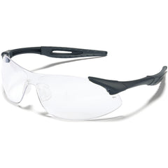 Safety Glasses - Clear Lens - Black Frame - IA1 Style - Industrial Tool & Supply