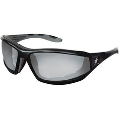 RP2 Black Frame w/Temples I/O Clear Anti-Fog Lens - Safety Glasses - Industrial Tool & Supply