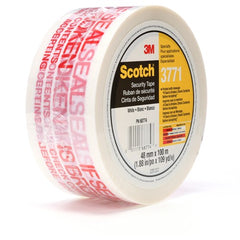 Scotch Printed Message Box Sealing Tape 3771 White 48 mm × 100 m - Industrial Tool & Supply