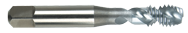 6-32 Dia. - H2 - 2 FL - Powder Metal-CrN-Modified Bottom Spiral FL Tap - Industrial Tool & Supply