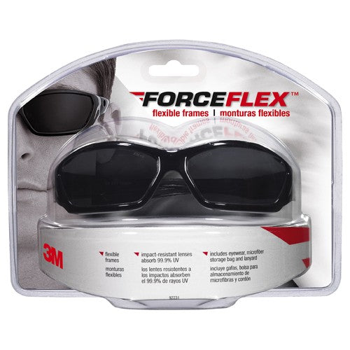 ‎92231-80025 3M™ ForceFlex™ Flexible SaFull Frame/Gray Lens, 4/ Alt Mfg # 92354 - Industrial Tool & Supply