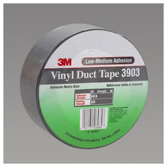 3M Vinyl Duct Tape 3903 Gray 2″ × 50 yd 6.5 mil 2 Individually Wrapped Conveniently Packaged - Industrial Tool & Supply