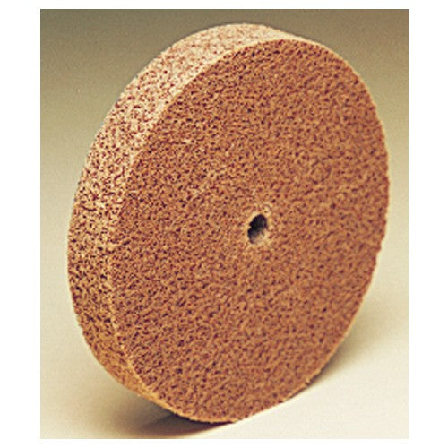 Scotch-Brite Cut and Polish Unitized Wheel CP-UW 7A Coarse 3″ × 1/2″ × 1/4″ - Industrial Tool & Supply