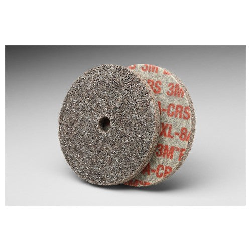 Scotch-Brite EXL Unitized Wheel XL-UW 8A Coarse 3″ × 1/4″ × 1/4″ - Industrial Tool & Supply