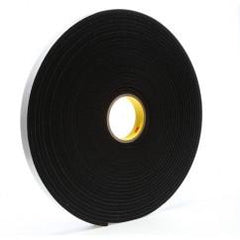 1X18 YDS 4504 BLACK VINYL FOAM TAPE - Industrial Tool & Supply