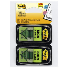 Post-it Flags 680-SD2 1″ × 1.719″ - Exact Industrial Supply