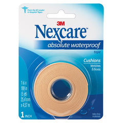 Nexcare Absolute Waterproof First Aid Tape 731 1″ × 180″ (25.4mm × 4.57m) - Industrial Tool & Supply