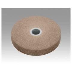 4" - MED Grit - Aluminum Oxide - Unitized Wheel - Industrial Tool & Supply