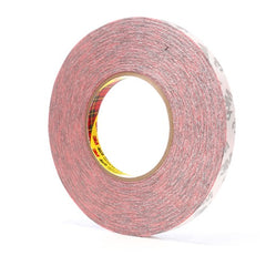 3M Double Coated Tape 469 Red 1/2″ × 60 yd 5.5 mil - Industrial Tool & Supply
