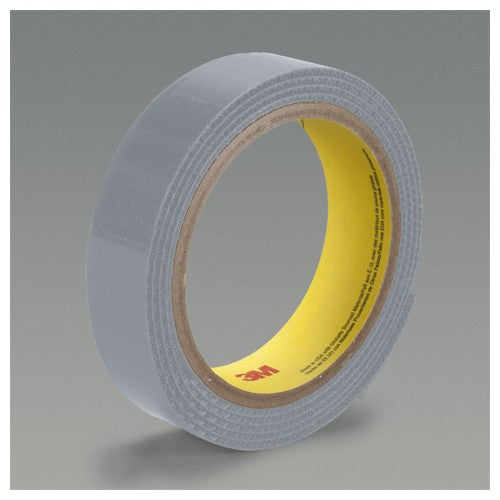 3M Flame Resistant Loop Fastener SJ3418FR Silver 1″ × 50 yd - Industrial Tool & Supply