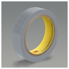 3M Flame Resistant Loop Fastener SJ3418FR Silver 1″ × 50 yd - Industrial Tool & Supply