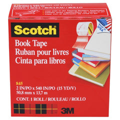 ‎Scotch Book Tape 845-200 2″ × 540″ (50 8 mm × 13 7 m) - Industrial Tool & Supply