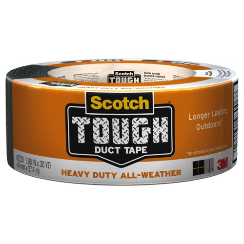 3M All Weather Duct Tape 2230-HD 1.88″ × 30 yd (48mm × 27 4m) - Industrial Tool & Supply
