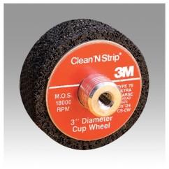 3X3/8-24 7S XCS CLEAN & STRIP CUP - Industrial Tool & Supply