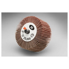 ‎3M Flap Wheel 244D Type 84 2″ × 1″ × 1/4-20 External 60 X-weight - Industrial Tool & Supply