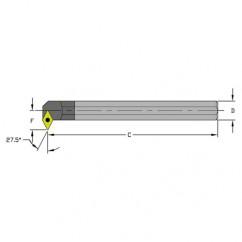 E10Q SDNCR2 Solid Carbide Boring Bar w/Coolant - Industrial Tool & Supply