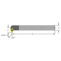 E12S SDNCR3 Solid Carbide Boring Bar w/Coolant - Industrial Tool & Supply