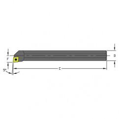 A10Q SCLCL3 Steel Boring Bar w/Coolant - Industrial Tool & Supply