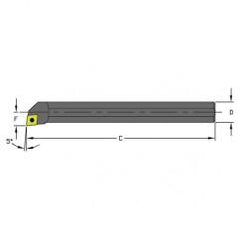 A12Q SCLPL3 3/4" SH Indexable Coolant Thru Boring Bar - Industrial Tool & Supply