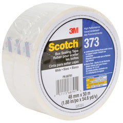 Scotch Box Sealing Tape 373 White 48 mm × 50 m - Industrial Tool & Supply