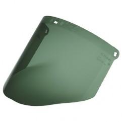 WP96C POLY FACESHIELD DK GREEN - Industrial Tool & Supply