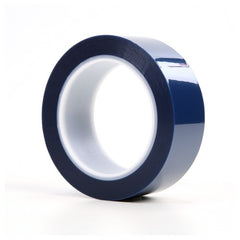 3M Polyester Tape 8991 Blue 1 1/2″ × 72 yd 2.4 mil - Industrial Tool & Supply