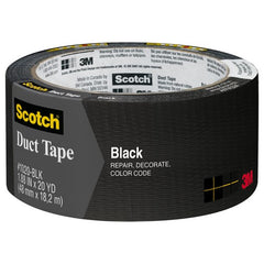 3M Duct Tape Black 3920-BK 1.88″ × 20 yd (48 mm × 18 2 m) - Industrial Tool & Supply