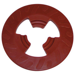 3M Disc Pad Face Plate Ribbed 28656 4″ Extra Hard Red - Industrial Tool & Supply