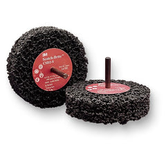 Scotch-Brite Clean and Strip Disc D1 4″ × 1/2″ × 1/4″ S XCS - Industrial Tool & Supply