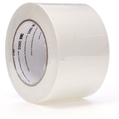 3M Vinyl Duct Tape 3903 White 3″ × 50 yd 6.5 mil 18 Roll/Case Individually Wrapped Conveniently Packaged - Industrial Tool & Supply