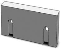 Ultra Quick Change Vice Jaws - SBM - Part #  VJ-6QM22012A-U - Industrial Tool & Supply