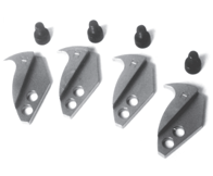 Bar Puller Replacement Fingers For CNC Lathes - Part # BU-MGAFSS4 - Industrial Tool & Supply