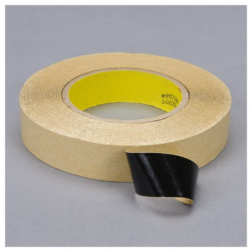 3M Double Coated Tape 9576B Black 12 mm × 50 m 4 mil - Industrial Tool & Supply